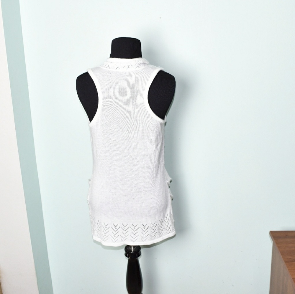 Beautiful Ivory Knit Cardigan - Picture 2 of 2